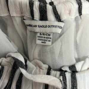 Linen striped American Eagle pants